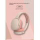 Foldable Bluetooth Wireless Headset P2961 with Built-in Mic, FM Radio, AUX & SD Card Slot - Universal Compatibility & HiFi Stereo Sound (Beige)