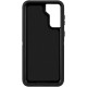 Heavy Duty Armor Robot Case with Clip for Samsung Galaxy S23 Ultra 5G (Black Orange)