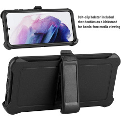 Heavy Duty Armor Robot Case with Clip for Samsung Galaxy Note 20 Ultra (AquaBlue Blue) Heavy Duty Armor Robot Case with Clip for Samsung Galaxy Note 20 Ultra (AquaBlue Blue)