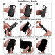 Heavy Duty Armor Robot Case with Clip for Samsung Galaxy Note 20 (Black Black)