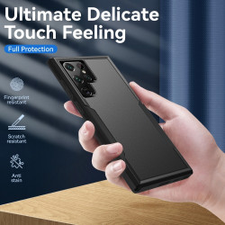 Heavy Duty Strong Armor Hybrid Trailblazer Case Cover for Samsung Galaxy S23 Ultra 5G (Black) Heavy Duty Strong Armor Hybrid Trailblazer Case Cover for Samsung Galaxy S23 Ultra 5G (Black)