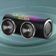 Ultimate Portable Bluetooth Wireless Speaker S819 with SD Card and USB Slot, FM Radio for Universal Bluetooth Devices (Black)