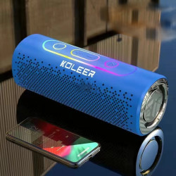 Ultimate Portable Bluetooth Wireless Speaker S819 with SD Card and USB Slot, FM Radio for Universal Bluetooth Devices (Blue)