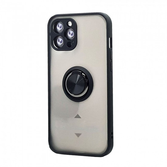 Tuff Slim Armor Hybrid Ring Stand Case for Apple iPhone 11 Pro Max (Black)