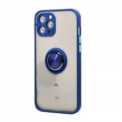 Tuff Slim Armor Hybrid Ring Stand Case for Apple iPhone 11 Pro Max (Navy Blue)