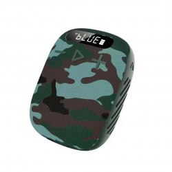 New Portable Bluetooth Speaker WIND3S with USB, SD Slot, FM Radio for Outdoor Sports, Universal Cell Phone, and Bluetooth Device (Camo)