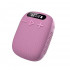 New Portable Bluetooth Speaker WIND3S with USB, SD Slot, FM Radio for Outdoor Sports, Universal Cell Phone, and Bluetooth Device (Pink)