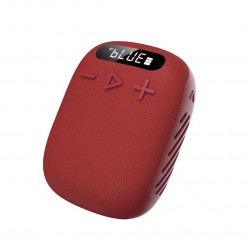 New Portable Bluetooth Speaker WIND3S with USB, SD Slot, FM Radio for Outdoor Sports, Universal Cell Phone, and Bluetooth Device (Red)