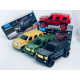 SUV Car Shaped Bluetooth Speaker, Compact, Rugged, LED Lights, USB & SD Slot, FM Radio, WS1869 for All Bluetooth Devices (Red)