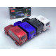 SUV Shaped Bluetooth Speaker, Compact & Rugged, LED Lights, USB & SD Slot, FM Radio, WS591 for All Bluetooth Devices (Red)