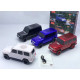 SUV Shaped Bluetooth Speaker, Compact & Rugged, LED Lights, USB & SD Slot, FM Radio, WS591 for All Bluetooth Devices (Red)