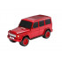 SUV Shaped Bluetooth Speaker, Compact & Rugged, LED Lights, USB & SD Slot, FM Radio, WS591 for All Bluetooth Devices (Red)