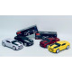 American Race Car Design Bluetooth Speaker, Portable, LED Lights, USB & SD Slot, FM Radio, WS592 for All Bluetooth Devices (Black)