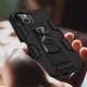 Military Grade Armor Protection Stand Magnetic Feature Case for Apple iPhone 13 (6.1) (Black)