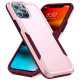 Heavy Duty Strong Armor Hybrid Trailblazer Case Cover for Apple iPhone 13 Pro Max (6.7) (Pink)