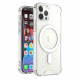 Pro MagSafe Magnetic Transparent Clear Edge Bumper Armor Case for Apple iPhone 14 Pro [6.1] (Clear)