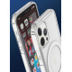 Pro MagSafe Magnetic Transparent Clear Edge Bumper Armor Case for Apple iPhone 13 [6.1] (Clear)