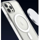 Pro MagSafe Magnetic Transparent Clear Edge Bumper Armor Case for Apple iPhone 13 [6.1] (Clear)