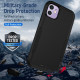 Heavy Duty Strong Armor Hybrid Trailblazer Case Cover for Apple iPhone 11 (6.1 inch) (Red)