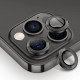 Premium Guard Titanium Alloy HD Tempered Glass Camera Lens Protector for Apple iPhone 13 Pro, iPhone 13 Pro Max (Gray)