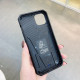 Military Grade Armor Protection Shockproof Hard Kickstand Case for Apple iPhone 13 [6.1] (Navy Blue)