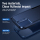 Heavy Duty Strong Armor Hybrid Trailblazer Case Cover for Apple iPhone 14 Pro [6.1] (Navy Blue)