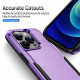 Heavy Duty Strong Armor Hybrid Trailblazer Case Cover for Apple iPhone 14 Pro Max [6.7] (Purple)