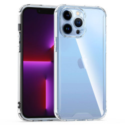 Clear Armor Hybrid TPU Case for Apple iPhone 15 Pro Max (Clear)