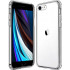 Clear Armor Hybrid Transparent Case for Apple iPhone SE 2022 / 2020 (Clear)