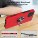 Dual Layer Armor Hybrid Stand Ring Case for Samsung Galaxy A03 (Red)