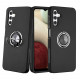 Dual Layer Armor Hybrid Stand Ring Case for Samsung Galaxy S22+ Plus 5G (Black)