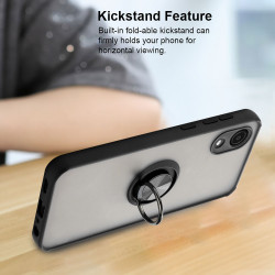 Tuff Slim Armor Hybrid Ring Stand Case for Samsung A03 Core (Black) Tuff Slim Armor Hybrid Ring Stand Case for Samsung A03 Core (Black)