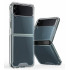 Clear Armor Hybrid Transparent Bumper Case for Samsung Galaxy Z Flip 3 5G (Clear)