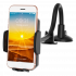 Universal Cell Phone Holder Mount C060 - Gooseneck Long Arm Car Mount for Windshield & Dashboard - Hands Free, Adjustable (Black)
