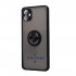 Tuff Slim Armor Hybrid Ring Stand Case for Samsung Galaxy A04e (Black)
